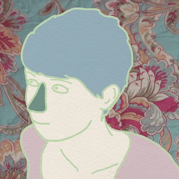 An animated portrait by Cecilia Beaven